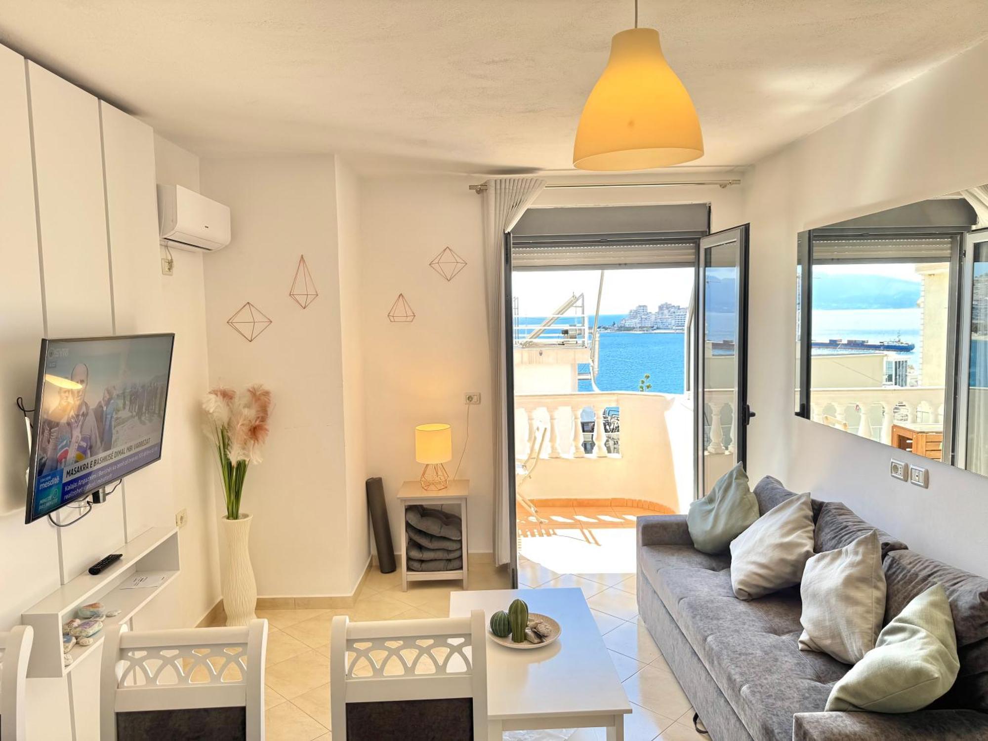 Sun & Sea Apartment Saranda מראה חיצוני תמונה